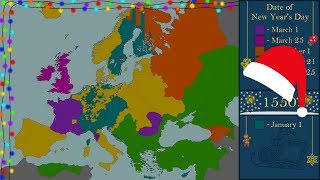 The History of New Year New Years Day in Europe  Every Year [upl. by Georgi]