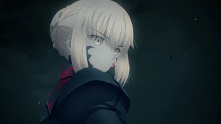 Fatestay night Heavens Feel II  Saber Alter Meets Shirou『4K』 [upl. by Adan775]