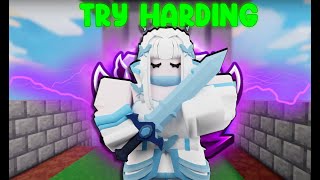 TRY HARDING with the AERY Kit Roblox Bedwars [upl. by Bray]