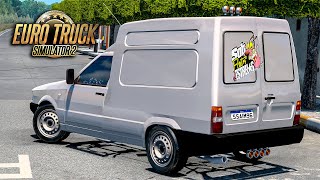 Fiat Fiorino 1995 Qualificada  Euro Truck 2 [upl. by Aliuqahs]