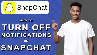 How to turn off notifications on snapchat 2024 [upl. by Jurdi361]