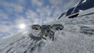 Space Engineers  Scout Type3 Demo flight DLC 3 [upl. by Miarzim]