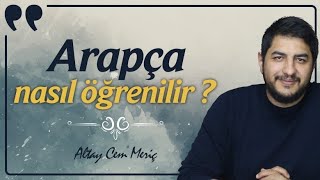 ARAPÇA NASIL ÖĞRENİLİR [upl. by Tremml]