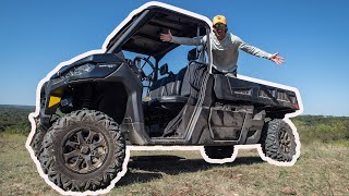 My NEW UTV Deer Hunting Truck  Off Road Test Ride amp Tour [upl. by Esinahs895]