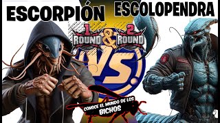 ESCORPIÓN VS ESCOLOPENDRA ROUND 1 y 2 [upl. by Prebo]