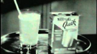 Vintage 1950s Nestles Quik Commercial [upl. by Suzanna]