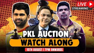 LIVE PKL Season 11 AUCTION amp REACTION  WATCHALONG [upl. by Antoine160]