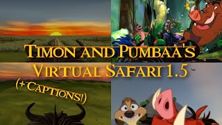 Timon And Pumbaas Virtual Safari 1 5 [upl. by Nit]