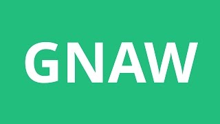 How To Pronounce Gnaw  Pronunciation Academy [upl. by Assej]