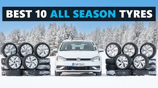 The Best 10 All Season  All Weather Tires for 202223 Tested and Rated [upl. by Ydne]