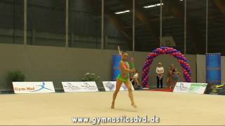 Alina Diakov GER  Senior 01  Rhythmic Cup Mol 2016 [upl. by Ajdan]