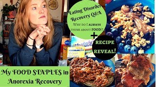 Anorexia Recovery QampA Whats in my Pantry  Maple Chicken and Waffles RECIPE [upl. by Nugent608]