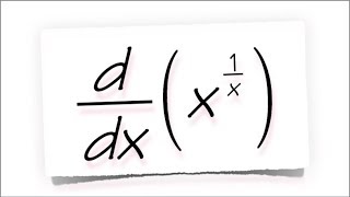 derivative of x1x calculus 1 tutorial [upl. by Trubow]