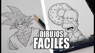 DIBUJOS FÁCILES DE HACER PARA PRINCIPIANTES 1  BillyArt [upl. by Kevyn710]