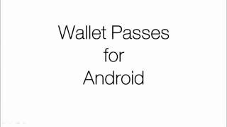 All About Android Wallet Passes App [upl. by Im483]