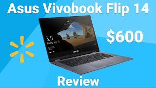 Asus Vivobook Flip 14 Review  2020 Walmart Laptop Review and Gaming Test TP412FA [upl. by Mercer182]