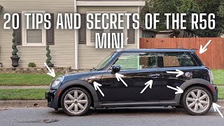 20 TIPS AND SECRETS OF THE R56 MINI COOPER I WAS ONLY AWARE OF 11 OF THEM [upl. by Billy309]