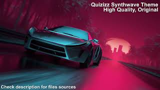 Quizizz Synthwave Theme Original High Quality [upl. by Enram865]