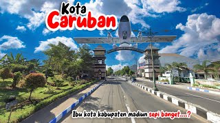 KOTA CARUBAN IBU KOTA KABUPATEN MADIUN  KOTANYA KOK SEPI YA [upl. by Odlaumor554]