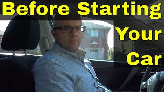 5 Things To Do Before Starting Your CarDriving Tips [upl. by Laleb]