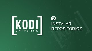 Kodi  Adicionar repositórios [upl. by Anoyet433]