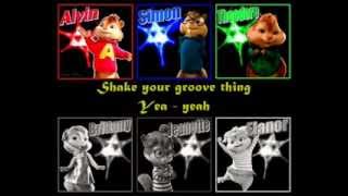 Chipmunk amp Chipettes  Shake your groove thing [upl. by Alit]