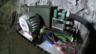 Home Made MicroHydro Pelton Turbine to charge batteries offgrid [upl. by Nevai]