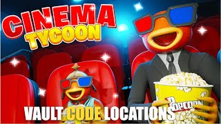 CINEMA TYCOON MAP FORTNITE CREATIVE  VAULT CODE LOCATIONS [upl. by Janine]