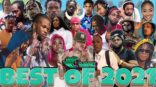 DANCEHALL MIX 2021 BEST OF 2021 DANCEHALL CLEAN EDITION VYBZ KARTELSKENGMASICKAALKALINEJAHSHII [upl. by Truitt71]