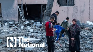 Tyre residents return to find homes destroyed in the Lebanese city [upl. by Ahsimik25]