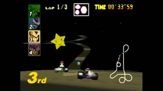 Dragon ball Kart 64 Ginyu Cup 150cc HD [upl. by Anead]