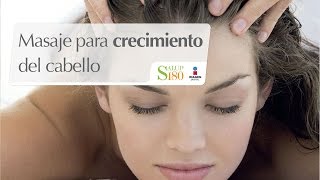 Masaje para crecimiento del cabello  Relájate  Salud180 [upl. by Torosian479]