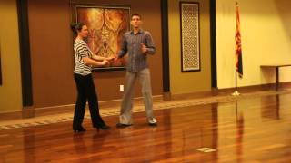 Texas 2 step beginner lesson 1 [upl. by Htiduj]