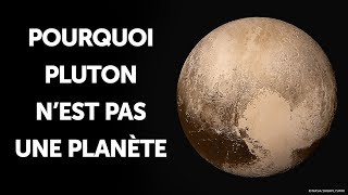 Voilà Pourquoi Pluton Nest Plus Une Planète [upl. by Stiegler991]