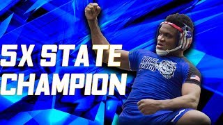 5X STATE CHAMPION  Jacori Teemer Highlight [upl. by Eentrok]