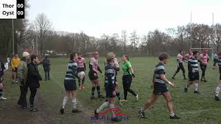 2023  2024 SRC Thor 1 vs RFC Oisterwijk Oysters 2 [upl. by Annavahs]