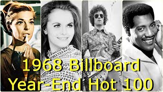 1968 Billboard YearEnd Hot 100 Singles  Top 50 Songs of 1968 [upl. by Kaden27]