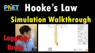 Hookes Law Simulation Walkthrough  PhET Virtual Lab Explained [upl. by Schroth]