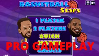 Basketball stars pro gameplay and how to play Poki [upl. by Ahseenak964]