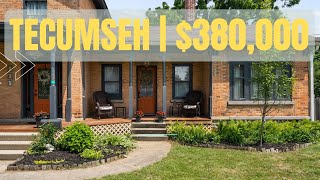 Historical Home for Sale in Tecumseh 🏰 The Samuel Temple House [upl. by Cynthla]