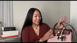 Unboxing My Hermes Herbag Zip 31 [upl. by Naujtna]