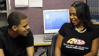 Q93 TV Exclusive J Cole The Sideline Story [upl. by Tezile4]