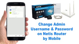 How to Change Admin Username amp Password on Netis Router  Netis wf2419e [upl. by Adnilahs]