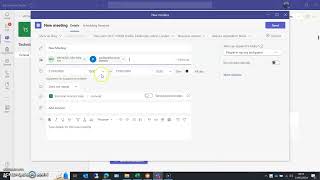 How to set up a Teams meeting [upl. by Pas]