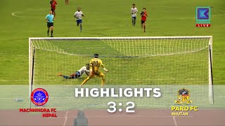 Machindra FC 32 Paro FC  Highlights  MFC VS PFC [upl. by Annaej]