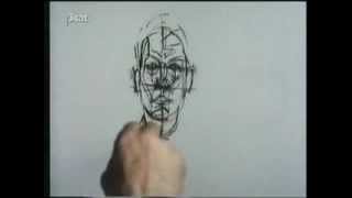 watch Alberto Giacometti paint [upl. by Anerahs165]