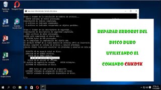 Reparar sectores defectuosos del disco duro utilizando el comando CHKDSK [upl. by Scuram547]