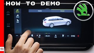 Skoda Octavia Infotainment Tutorial MIB3 2020 How To Demo [upl. by Nehte]