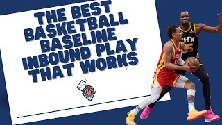 The Best Basketball Baseline Inbound Play that Works [upl. by Tzong]