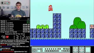 5302 Super Mario Bros 3 Warpless speedrun [upl. by Neeven]